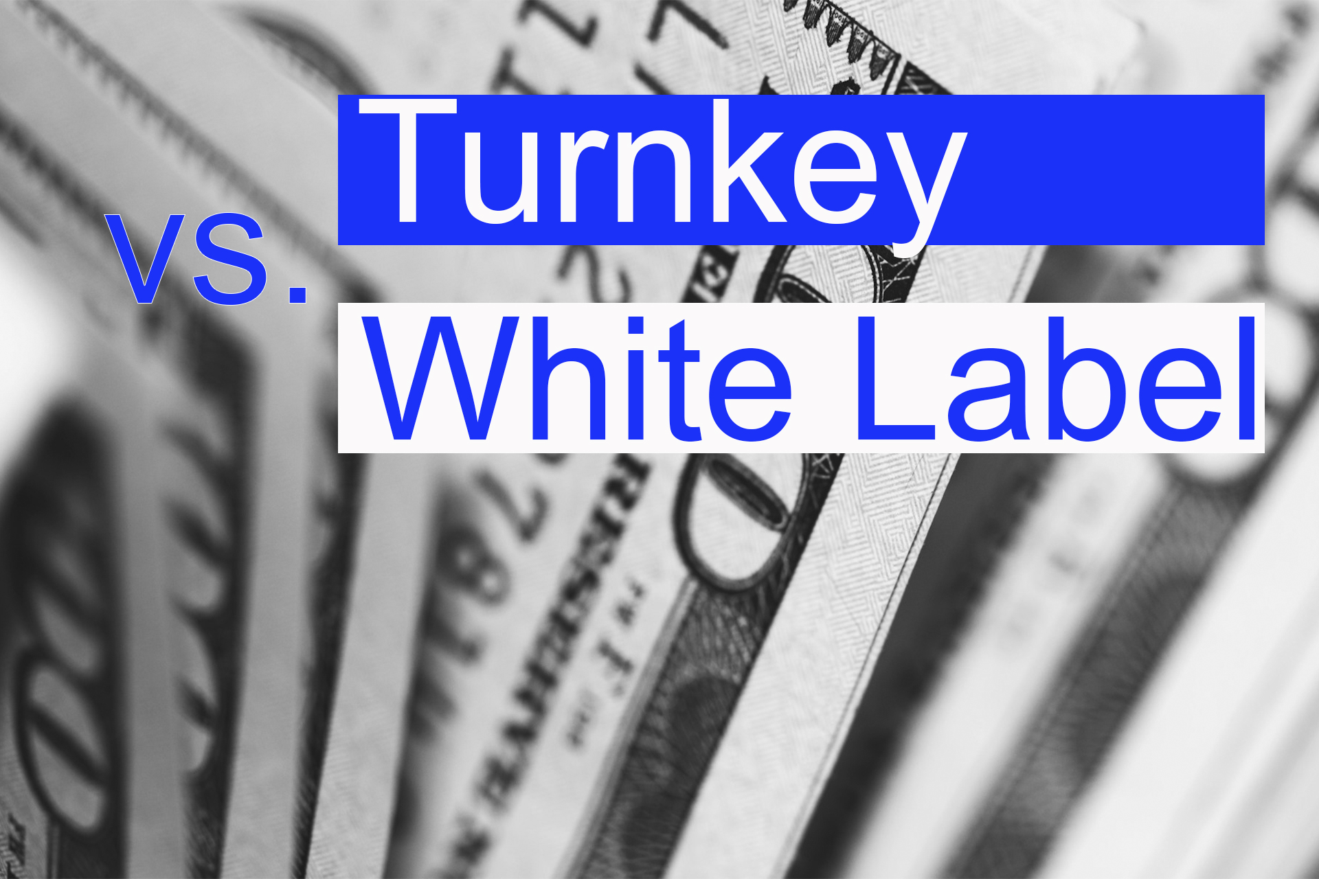 Turnkey vs. White Label Brokerage: Which One is Right for You? Turnkey vs. White Label Brokerage: Which One is Right for You?