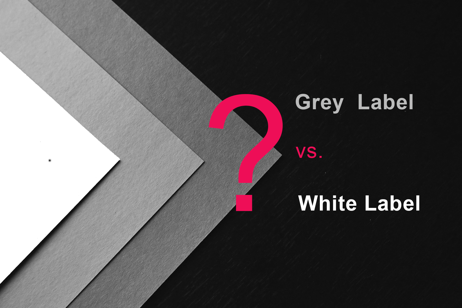 Grey Label Providers vs. White Label Solutions: Which Is Right for Your Brokerage? Grey Label Providers vs. White Label Solutions: Which Is Right for Your Brokerage?
