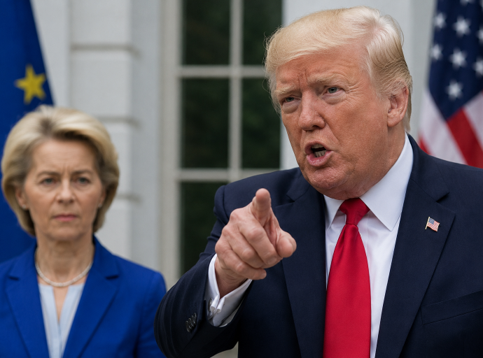 Trump Threatens EU With Higher Tariffs as July 4 Trade Deadline Approaches
