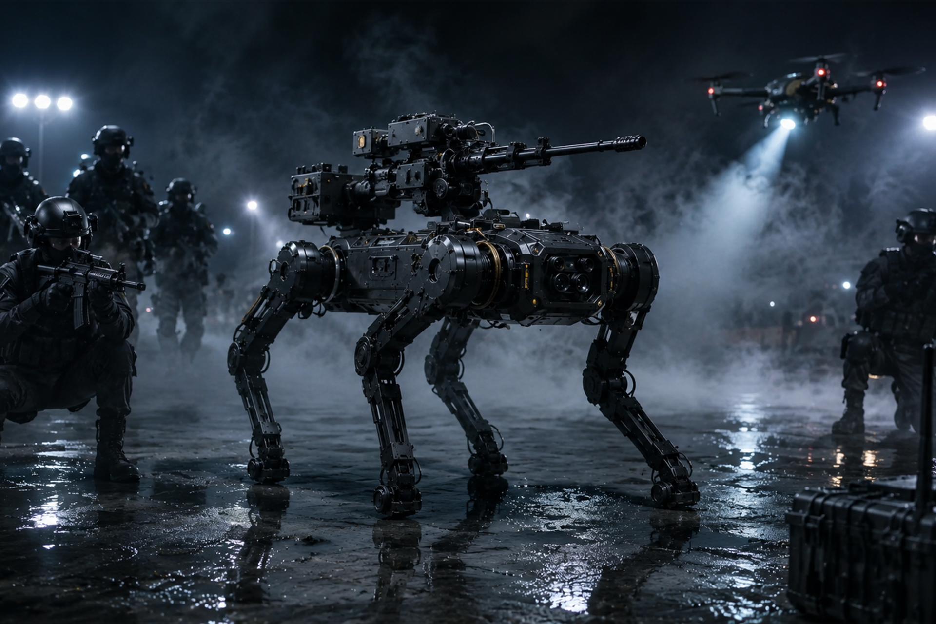 Armed Robot Dogs CODiAQ to Battle‑Test in US Special Ops Armed Robot Dogs CODiAQ to Battle‑Test in US Special Ops