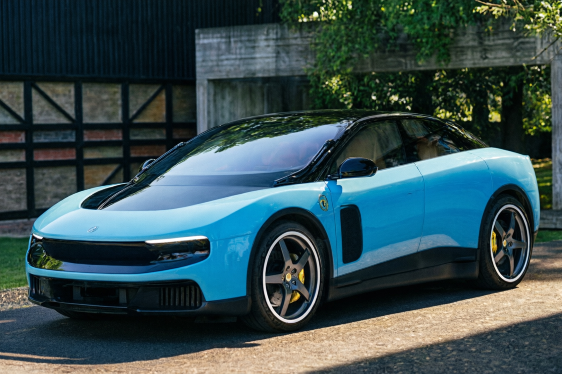 Ferrari Luce electric supercar exterior revealed in Rome 2026